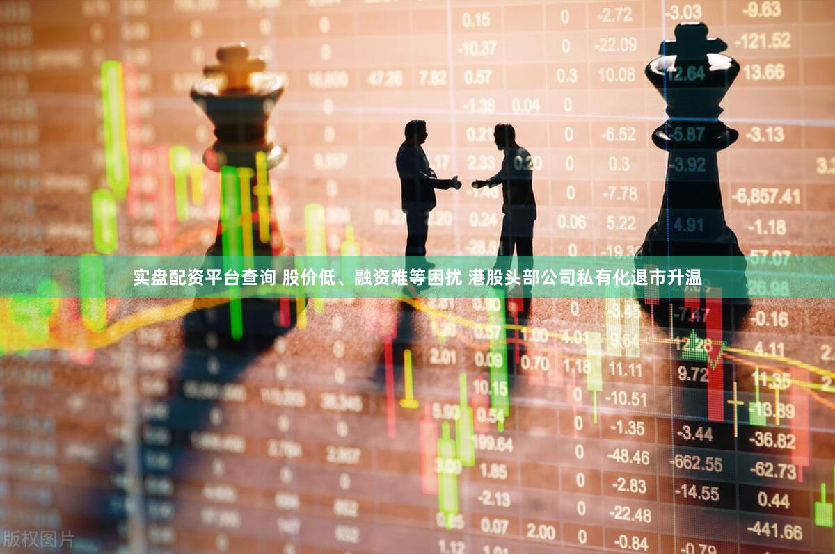 实盘配资平台查询 股价低、融资难等困扰 港股头部公司私有化退市升温