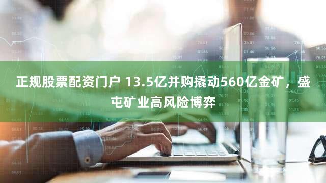 正规股票配资门户 13.5亿并购撬动560亿金矿，盛屯矿业高风险博弈