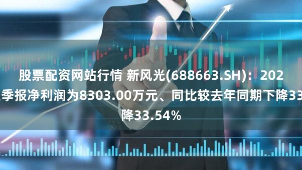 股票配资网站行情 新风光(688663.SH)：2025年三季报净利润为8303.00万元、同比较去年同期下降33.54%