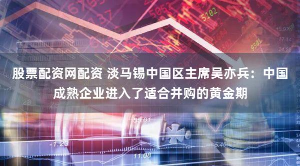 股票配资网配资 淡马锡中国区主席吴亦兵:中国成熟企业进入了适合并购的黄金期