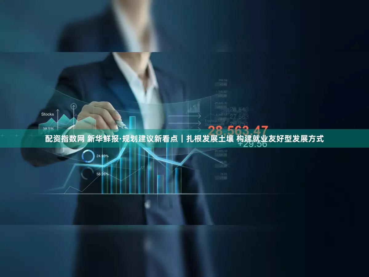 配资指数网 新华鲜报·规划建议新看点｜扎根发展土壤 构建就业友好型发展方式