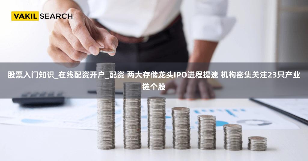股票入门知识_在线配资开户_配资 两大存储龙头IPO进程提速 机构密集关注23只产业链个股